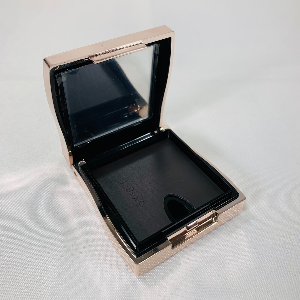 MARY KAY ROSE GOLD COMPACT MINI WITH MIRROR~UNFILLED~NIB~CUSTOMIZE~DISCONTINUED!