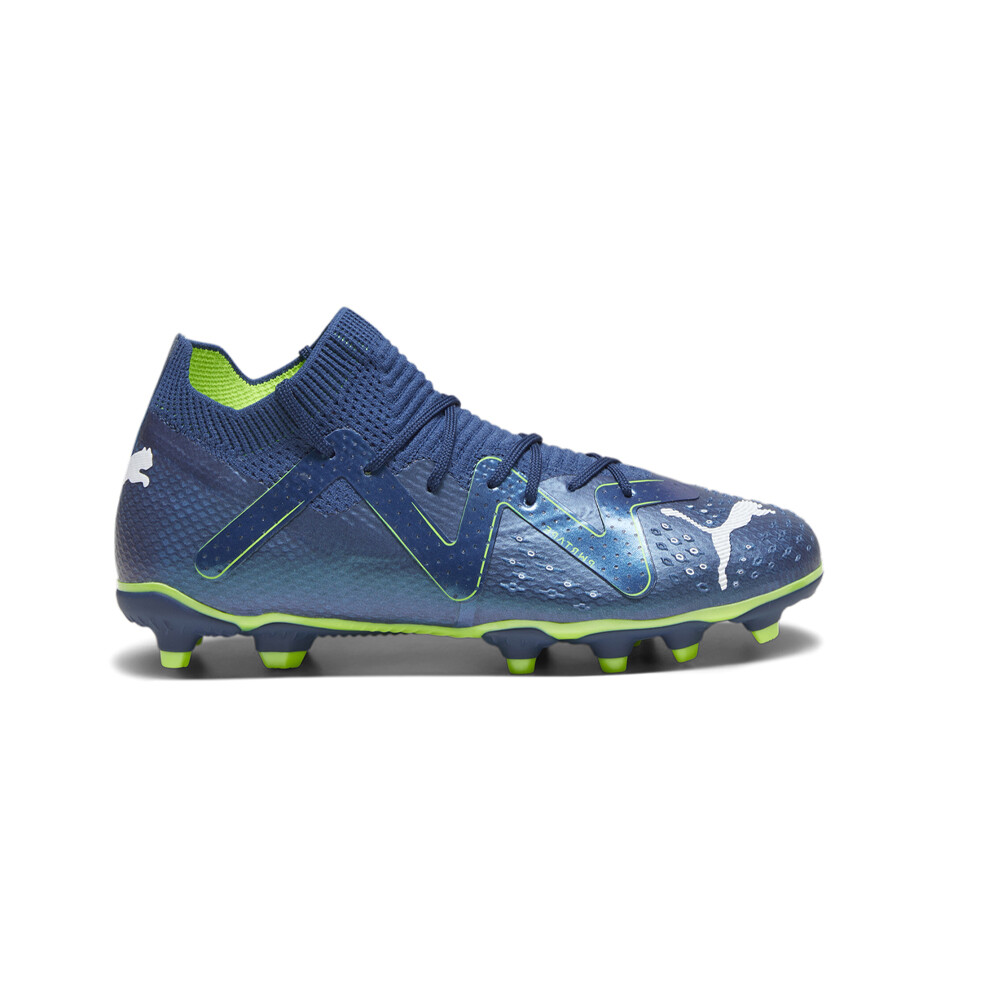 Botines de fútbol Puma Future Pro tierra firme terreno artificial jóvenes niños azul sneak