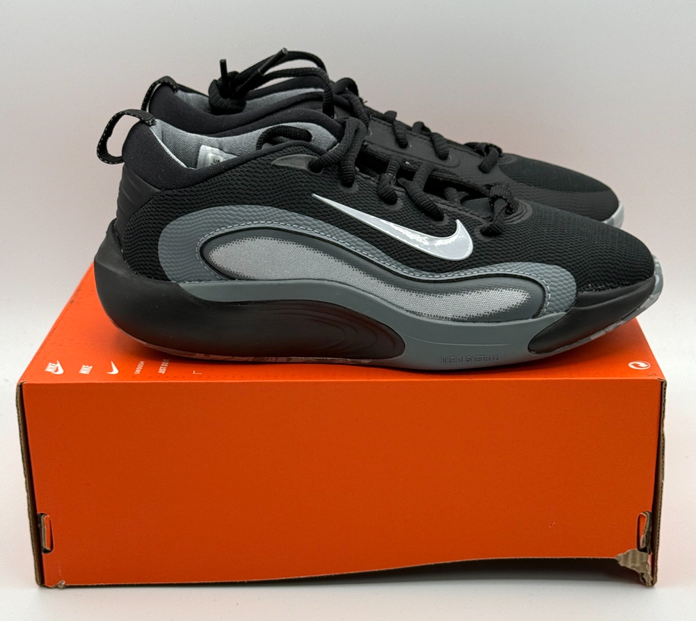 Nike IsoFly (GS) Shoes Youth 3.5 Y Black/Wolf Grey-Cool Grey Running  FN4384 001