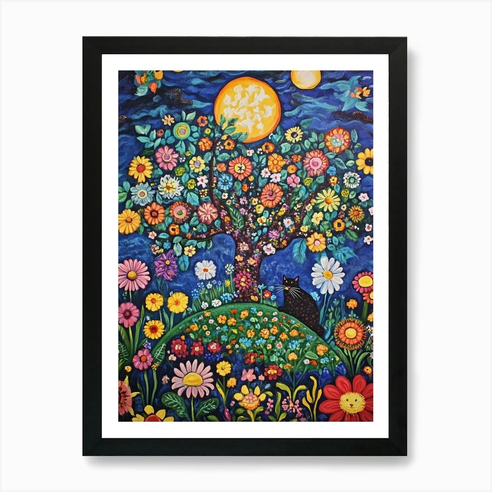 Tree of Life 2 Framed Canvas Wall Art Print Picture Poster  