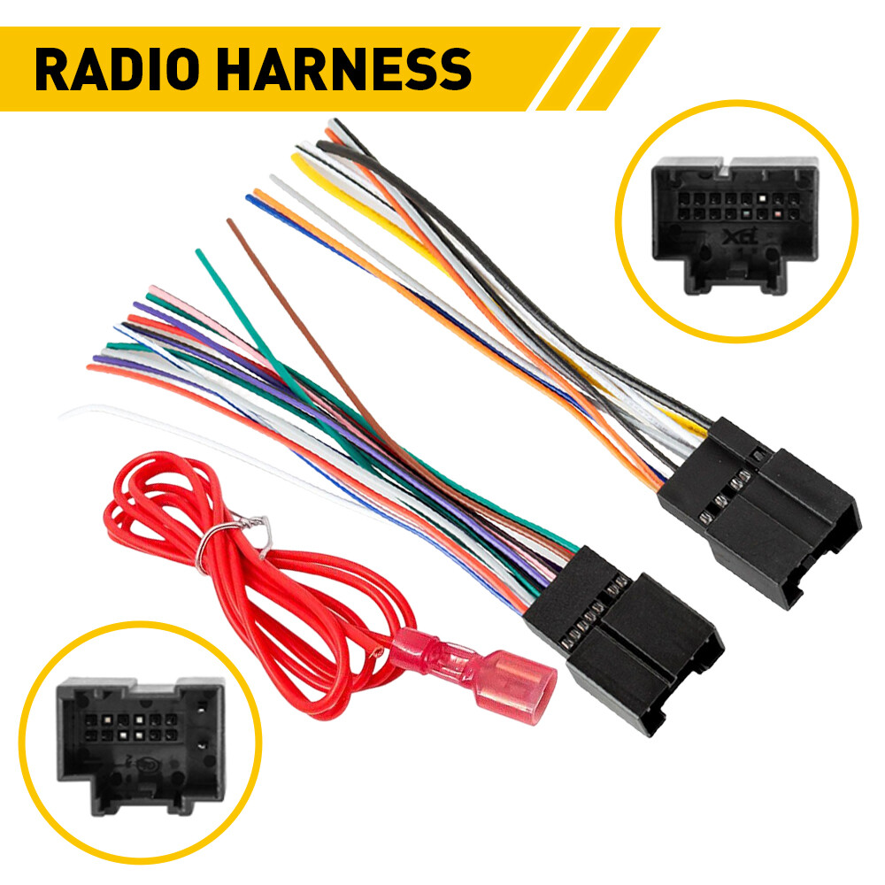 Cadillac Chevy Pontiac GMC Stereo Radio Wiring Harness Adapter Free Shipping