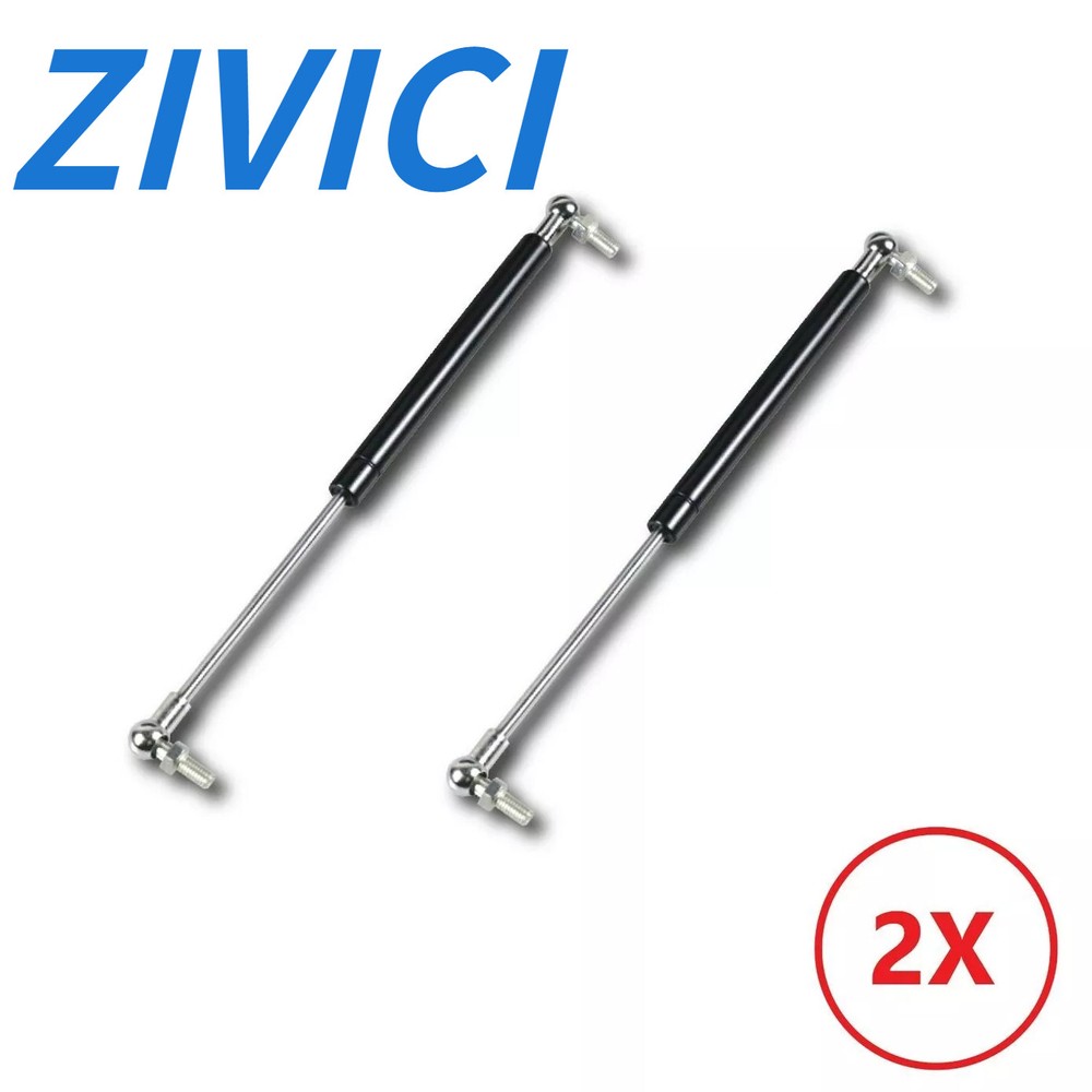 Universal Lift Shock Gas Struts 11.8 Inch Extended 27lbs Spike Support