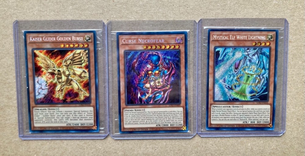 Yugioh TCG LDS3 Sealed Promo Pack NM EN009 EN135 EN136