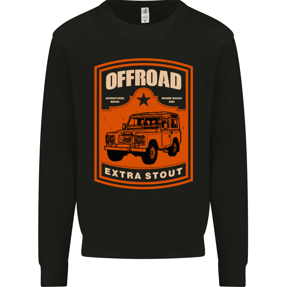 Offroad Extra Stout 4X4 Offroading Off Road Mens Sweatshirt Jumper