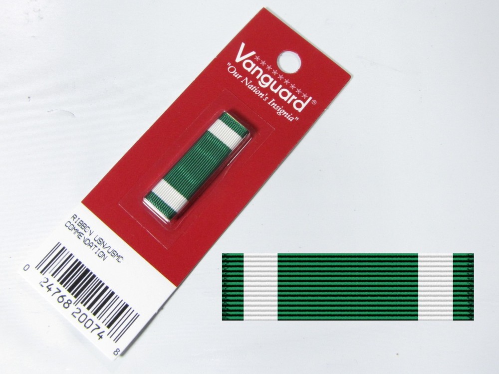 Full Size USN USMC Navy Marine Corps Commendation Medal Ribbon 1G1-image