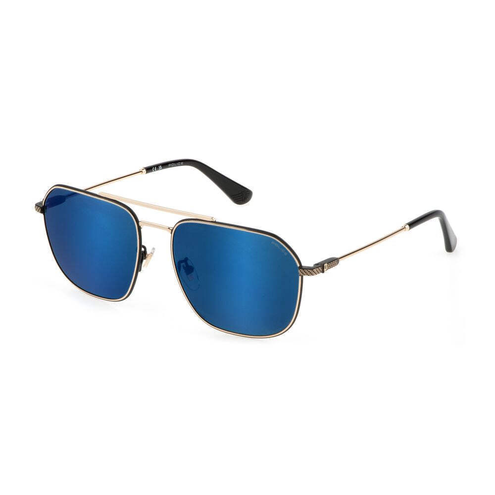 Stylish Police Gold Metal Sunglasses for a Bold Look