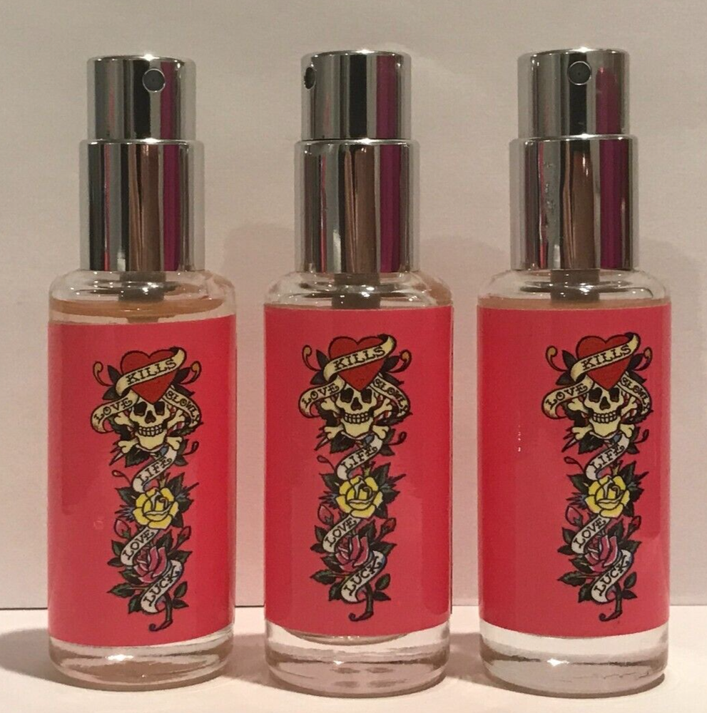 Christian Audigier Love Kills Slowly Ed Hardy Eau De Parfum Spray Women -0.25 oz