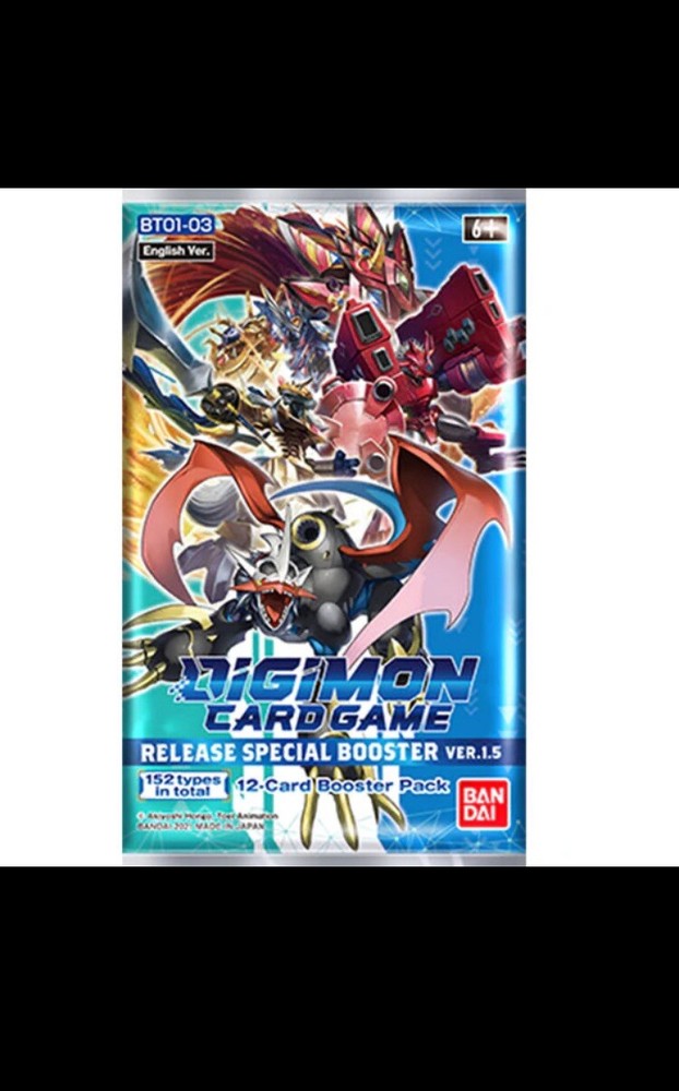 Digimon Card Game Booster Special Release Vers. 1.5 English