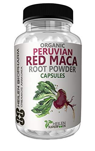 Premium Peruvian Red Maca Root Powder For Health Improvement Supplement- 500 mg
