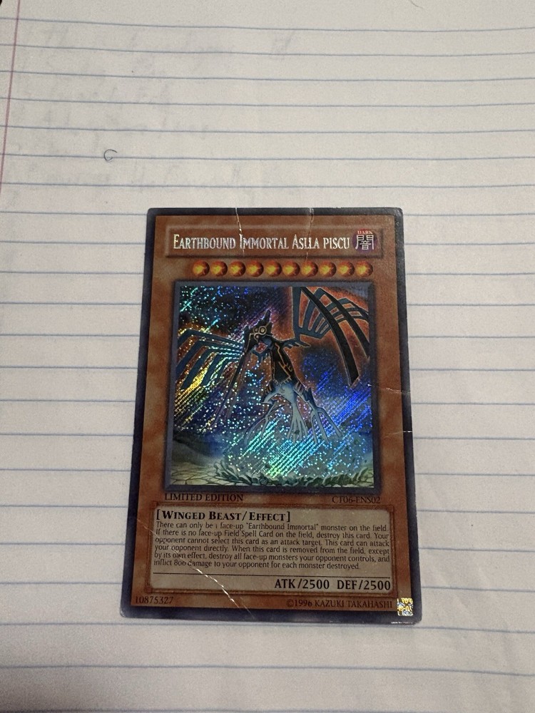 Earthbound Immortal Aslla Piscu CT06-ENS02 2009 Limited Collectors Tin Edition  