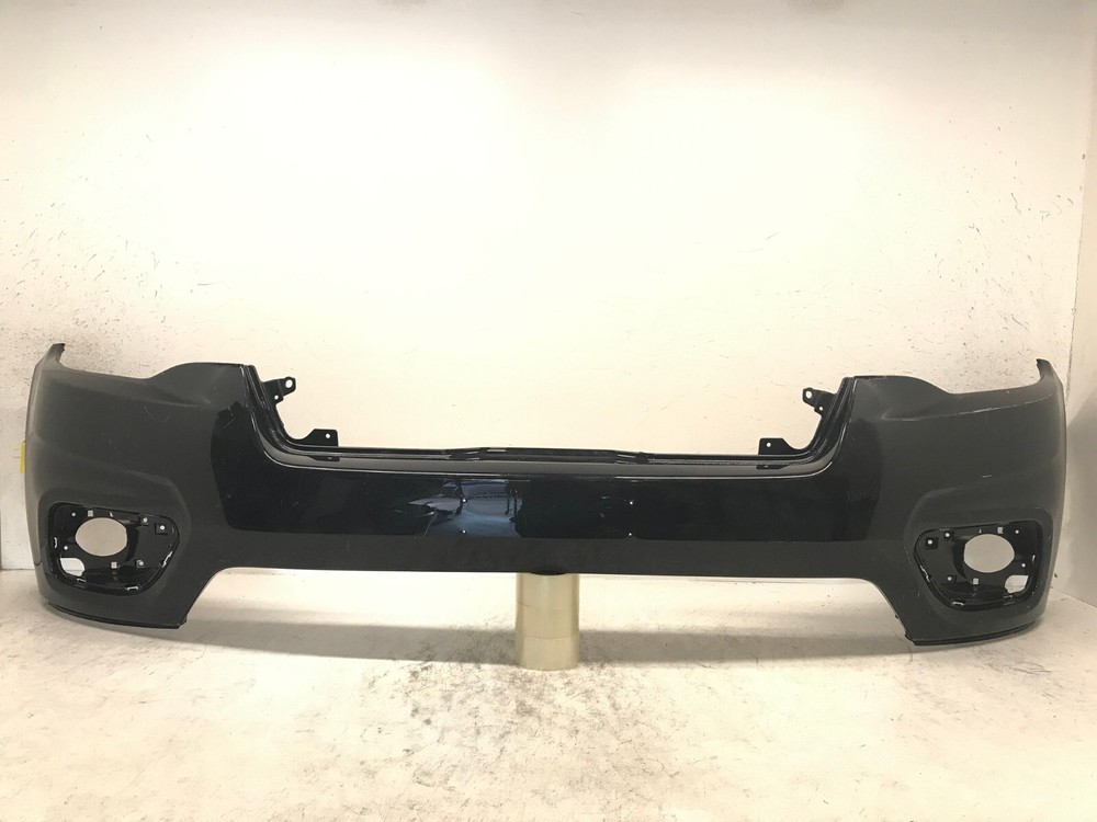 Front Bumper Cover Black 2019-2022 Jeep Cherokee CAPA