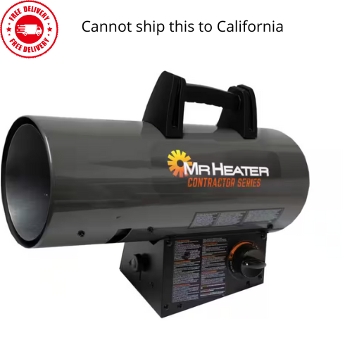 Contractor Series 60,000 BTU Forced Air Propane Indoor/Outdoor Space Heater