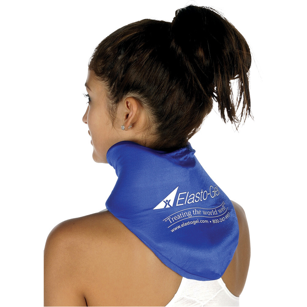 Elasto-Gel Cervical Collar Hot Cold Therapy - Leakproof USA Made Neck Support