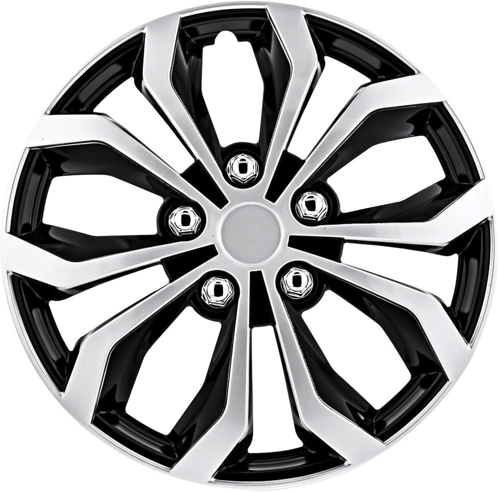 Set of 4 Hubcaps 16 Inches Spyder Universal Hub Caps Wheel Cover For Most Cars