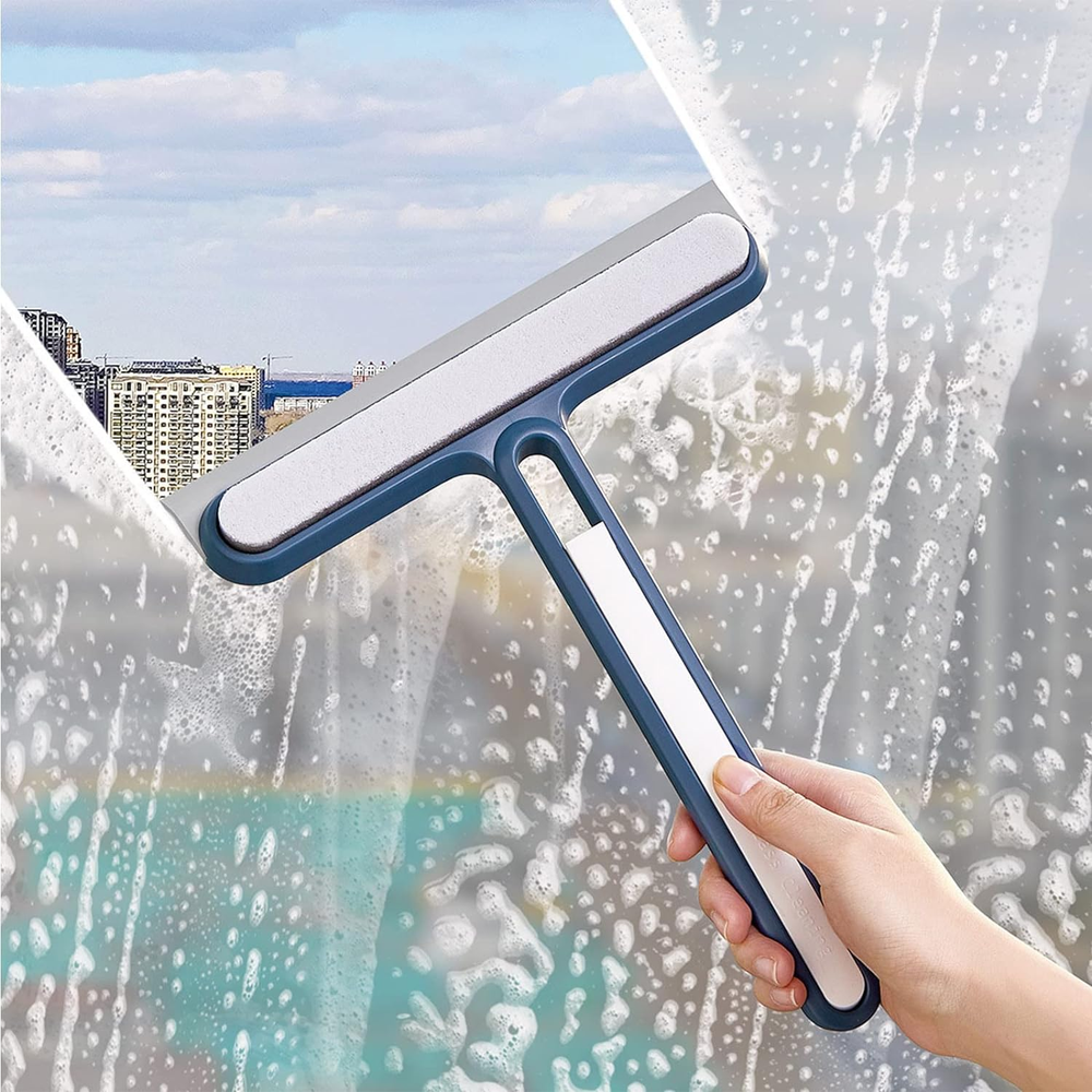 Multi-Functional Shower Squeegee, Household Cleaning Tools, Mirror Wiper, Glass