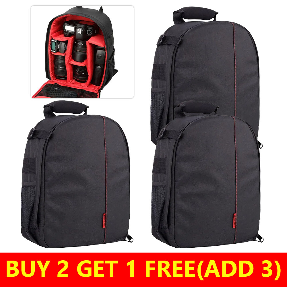 Camera Backpack Shoulder Bag Waterproof Case for Canon Nikon Sony DSLR Digital