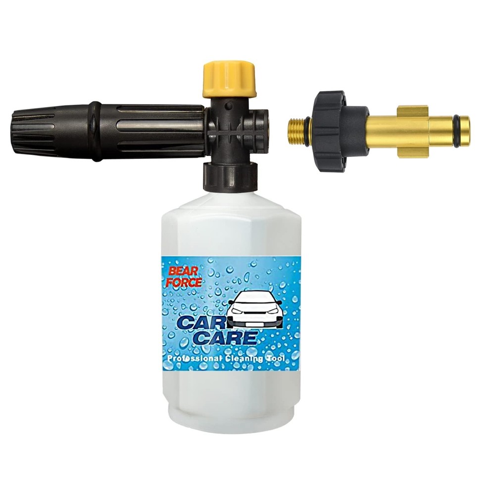 BEARFORCE Electric Pressure Washer Foam Cannon Kit with Connector for Power Washing