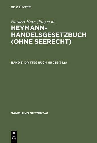Drittes Buch. §§ 238-342a (Hardback) Sammlung Guttentag