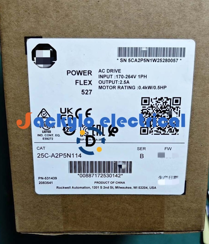 New 25C-A2P5N114 frequency converter