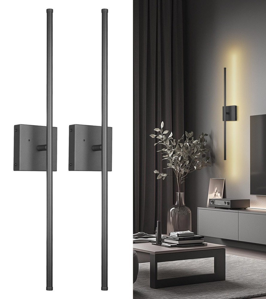 Battery Operated Wall Sconce Set of 2,10000mAh Rechargeable Wall Light with R...