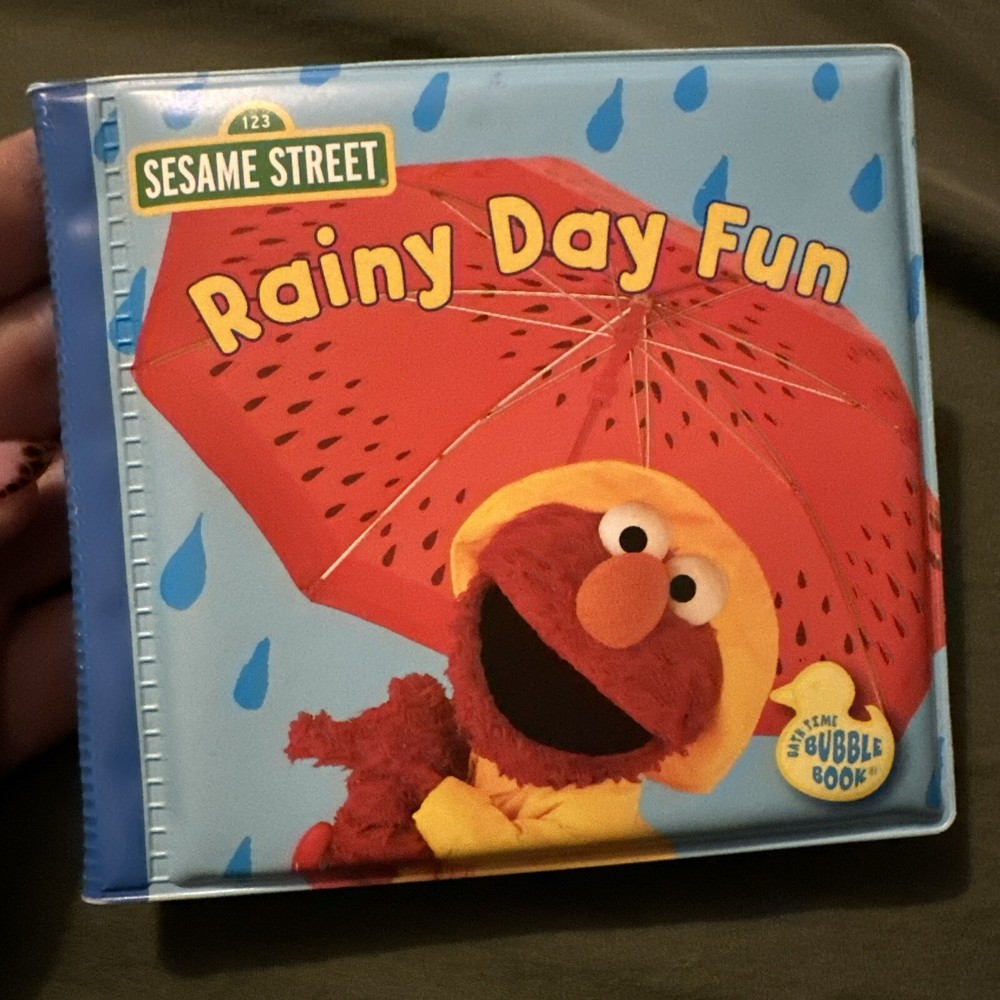 Sesame Street Rainy Day Fun Bubble Book