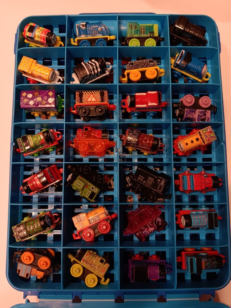 Thomas & Friends Mini Train Set with 61 Pieces and Storage Case