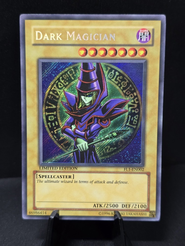 Yu-Gi-Oh Dark Magician FL1-EN002 Limited Edition Forbidden Legacy Super Rare NM