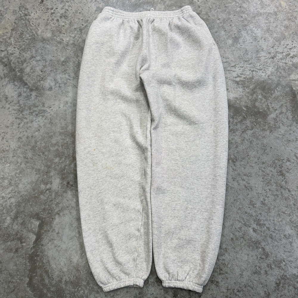 Vintage Hanes Baggy sweatpants Gray 90s Cotton Taper Hip Hop Wide Thick Fleece