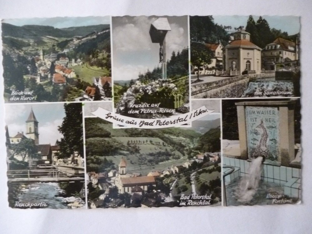 Ansichtskarte Bad Peterstal Schwarzwald 1960 (Nr.591)