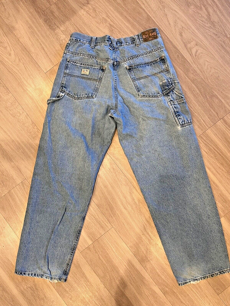 Old Navy Carpenter Pants Jean's Men's 34 Denim vintage style