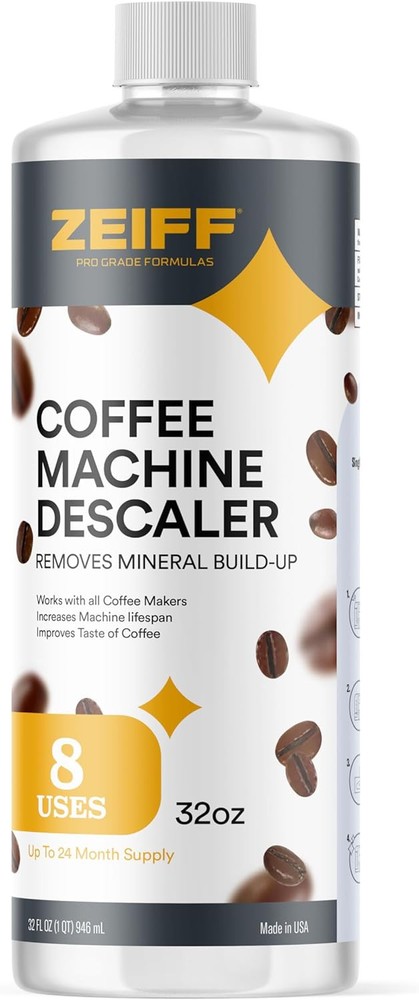 32oz Coffee Machine Descaler with 8 Uses Compatible with All Brands Pack of 1