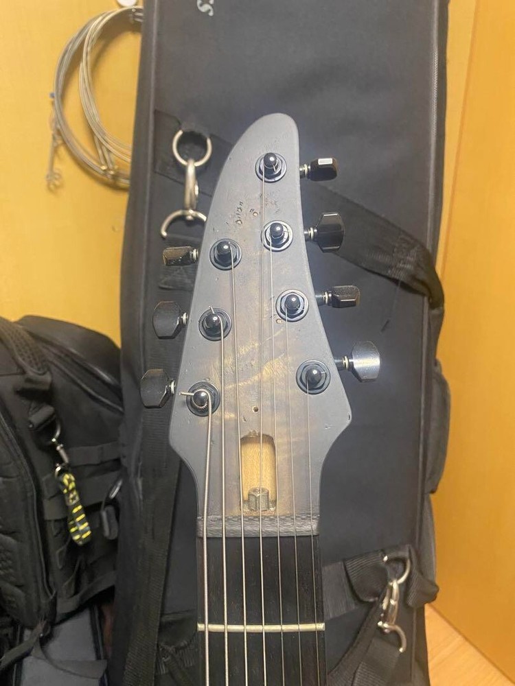 EDWARDS ESP E-HR7-FX BM Black Burst 7-String Electric Guitar with Soft Case Used