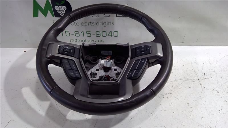 2018-2021 FORD EXPEDITION LEATHER DRIVER STEERING WHEEL JL1Z3600VC