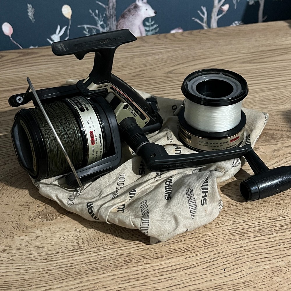 Shimano aerlex gt8000 titanos fishing reel 90s made Japan FPU SYSTEM