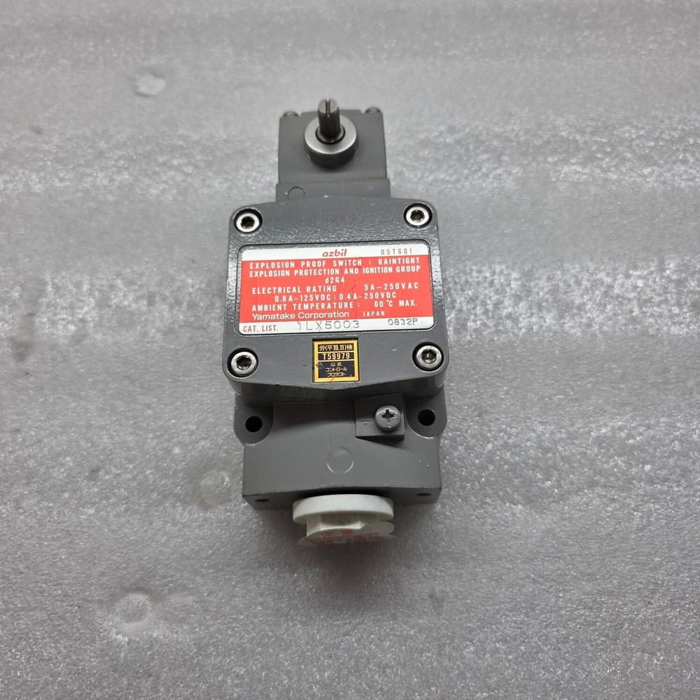 AZBIL 05T601 EXPLOSION PROOF SWITCH 1LX5003