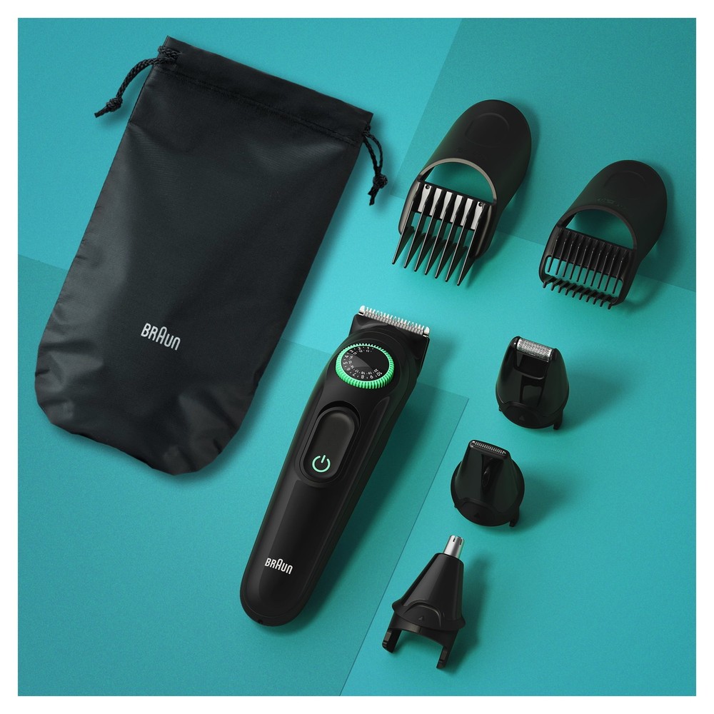 7-in-1 All-in-One Men's Grooming Kit with Beard Trimmer