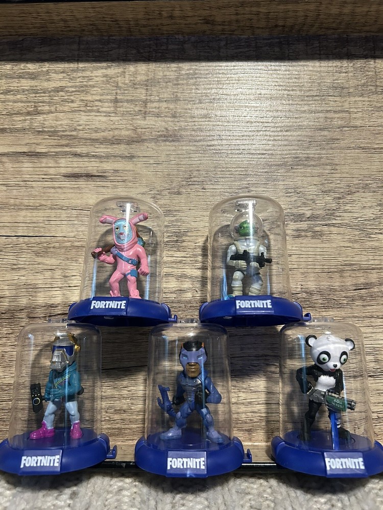Lot Of 5 Domez Fortnite Zag Toys Mini Figures 2019
