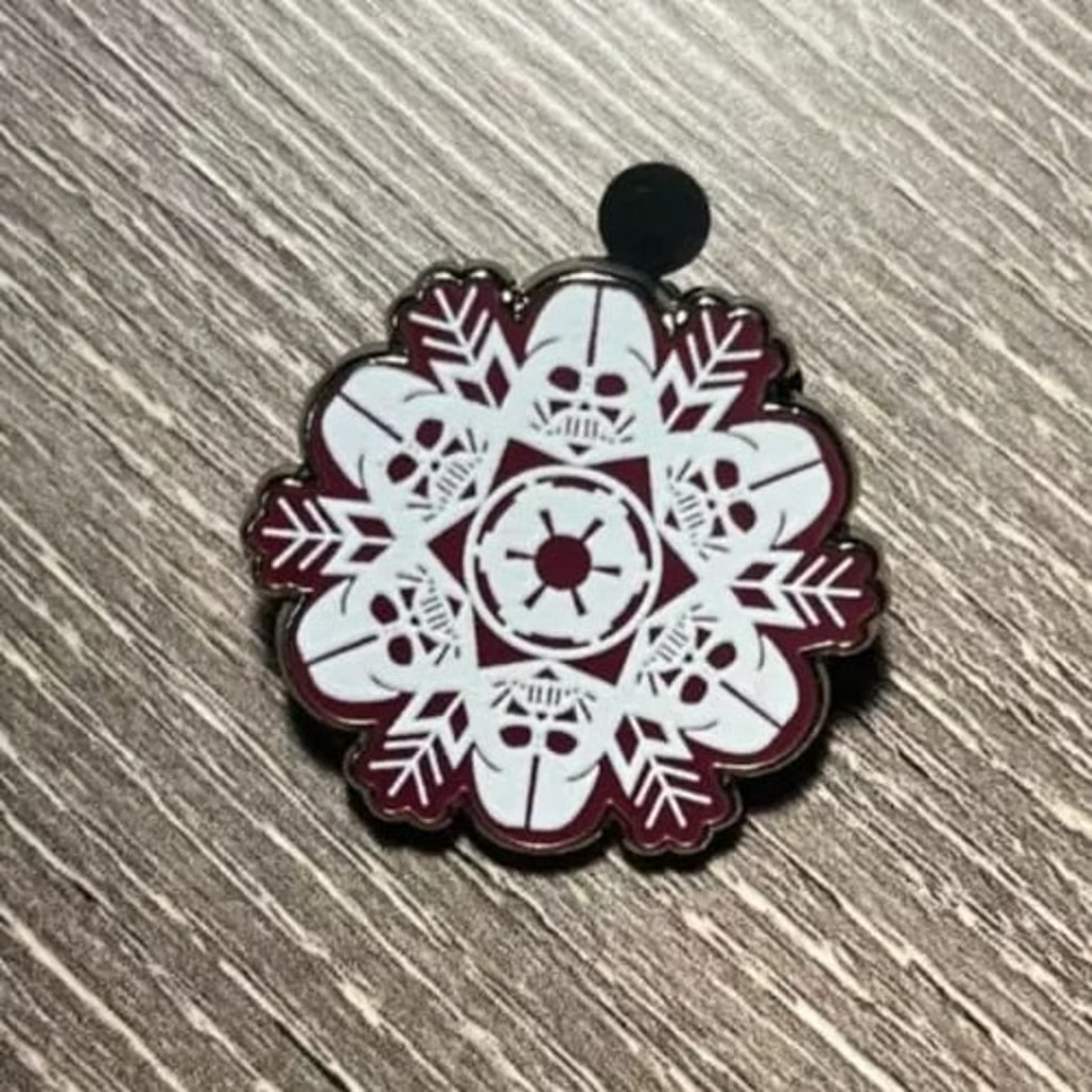 Disney Trading Pin 119145 Star Wars Snowflakes - Darth Vader