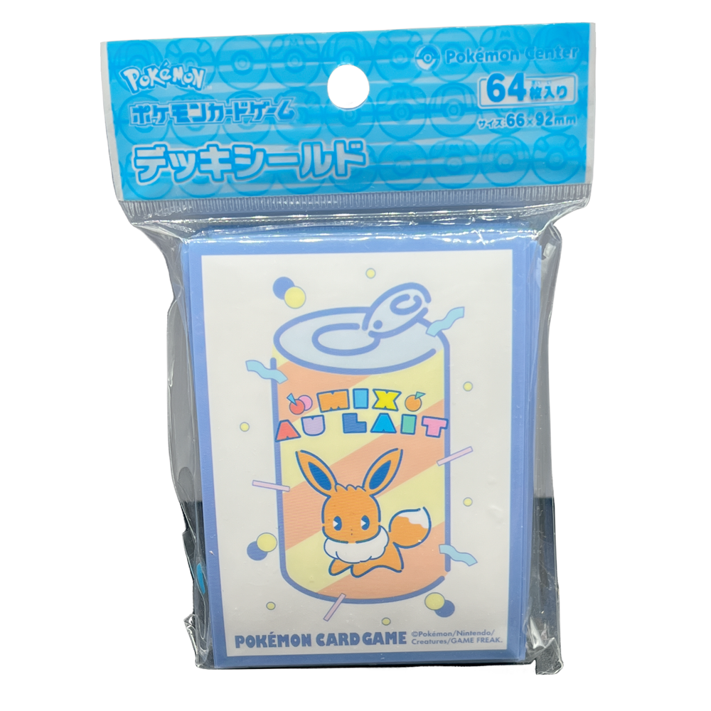Eevee Mix Au Lait Card Sleeves 64ct Pokémon Center Japan US SELLER