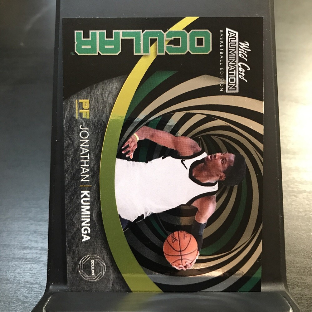 2021-22 Wild Card Jonathan Kuminga SP Rookie RC #AOC-11 GREEN