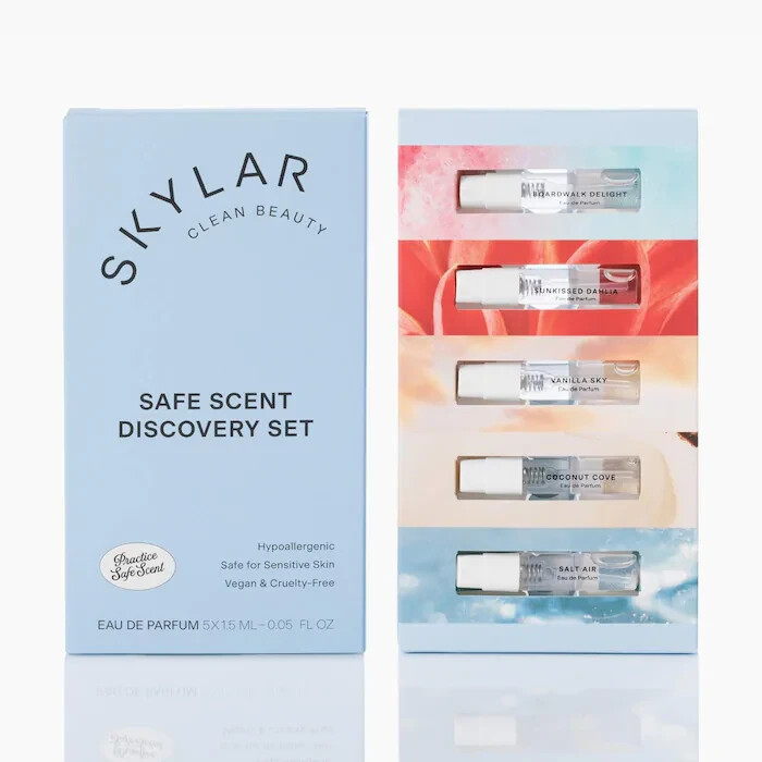 SKYLAR Vanilla Boardwalk Perfume Discovery Set 5 x 1.5ml Vegan Safe Scent  