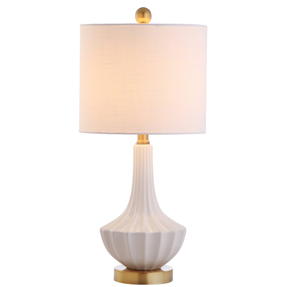 Parker 21.5 Ceramic Mini LED Table Lamp Modern Contemporary Elegant Design
