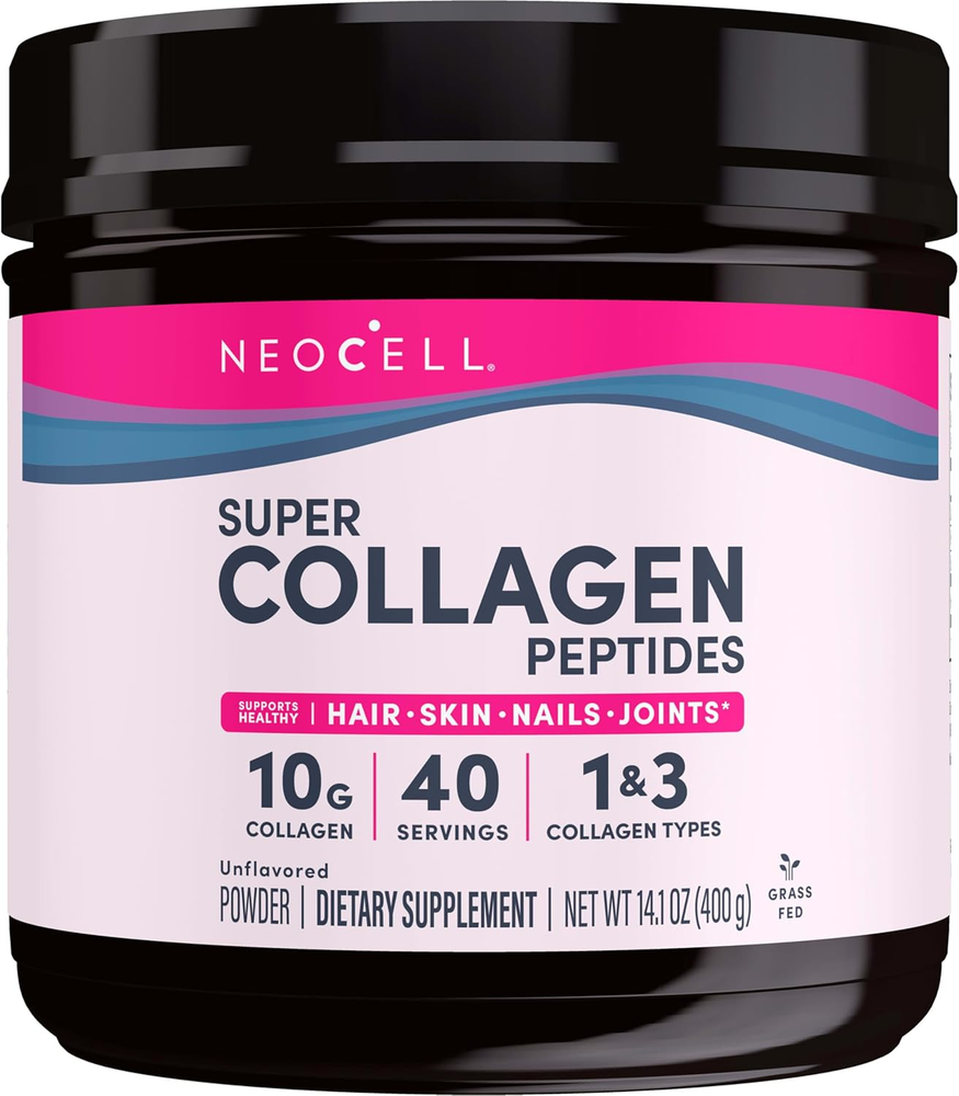 Super Collagen Peptides, 10G Collagen Peptides per Serving, Gluten Free, Keto Fr