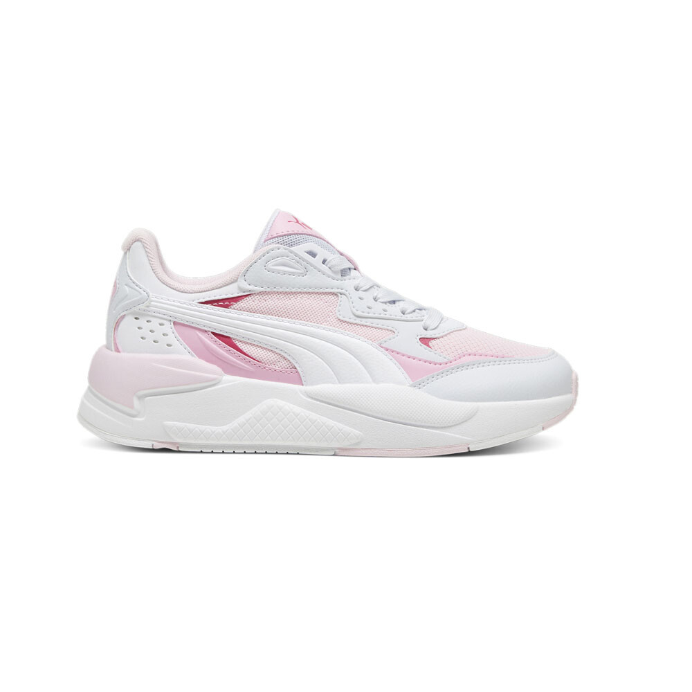 Puma XRay Speed Lace Up Youth Girls Pink White Casual Sneakers 38489822