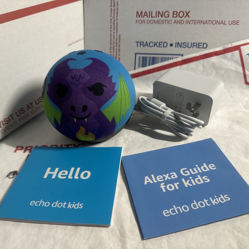 Amazon Echo Dot Kids Edition Smart Speaker SN:G6G22G0424421ASB