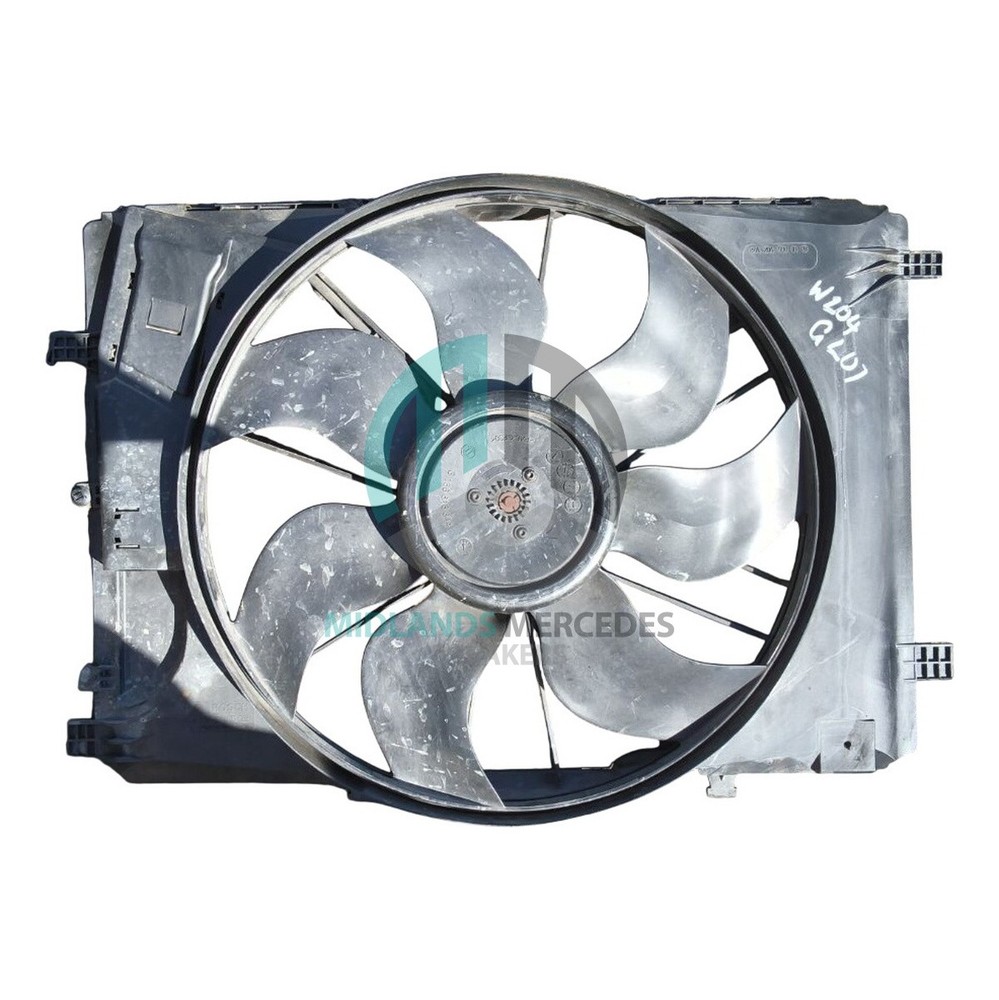 MERCEDES-BENZ E C Class W212 W204 W207 Electric Radiator Fan & Cowling