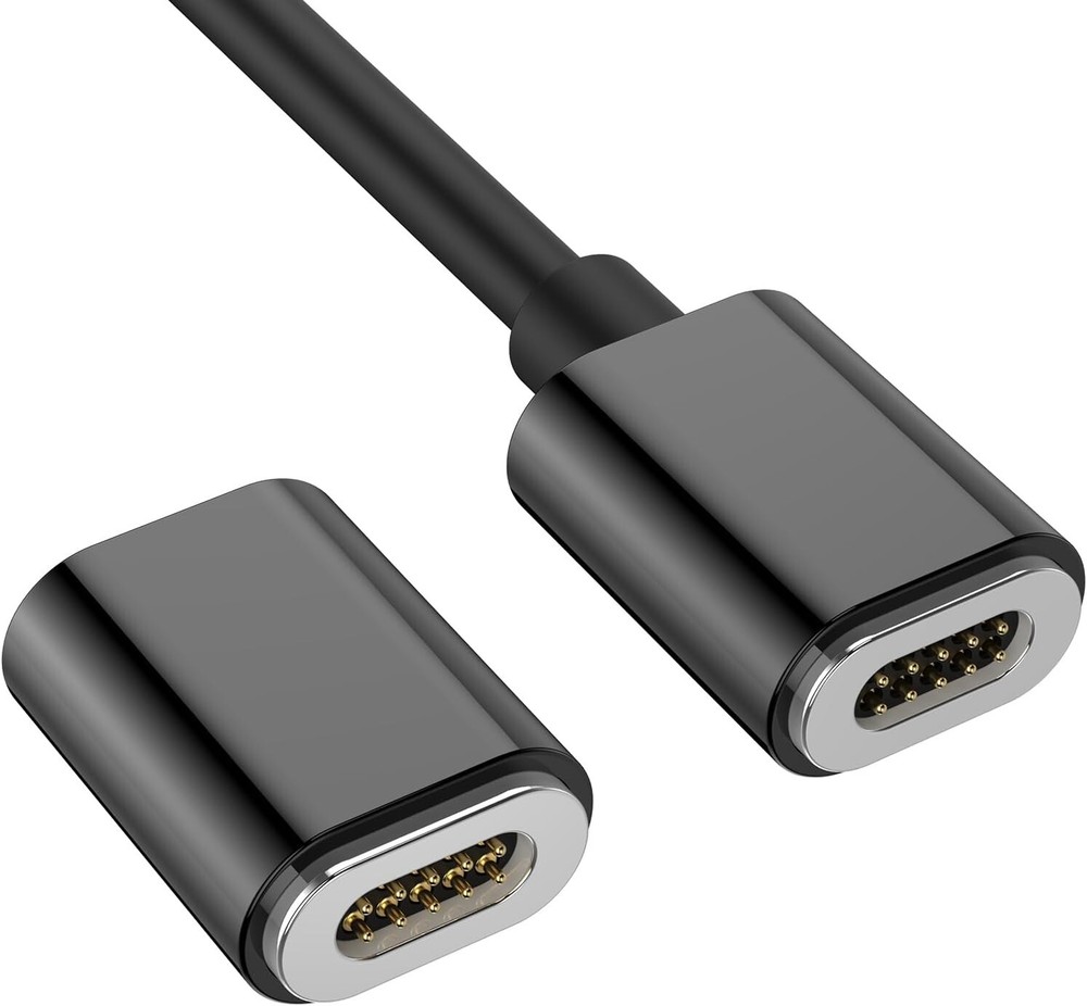 LG V60 Dual Screen Magnetic Charging Adapter with Cable - Black