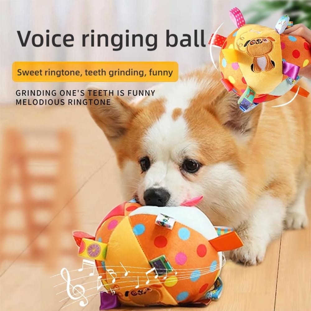 Interactive Ball Dog Toy Aggressive Chewers Training Decompress Bite Resist GXX