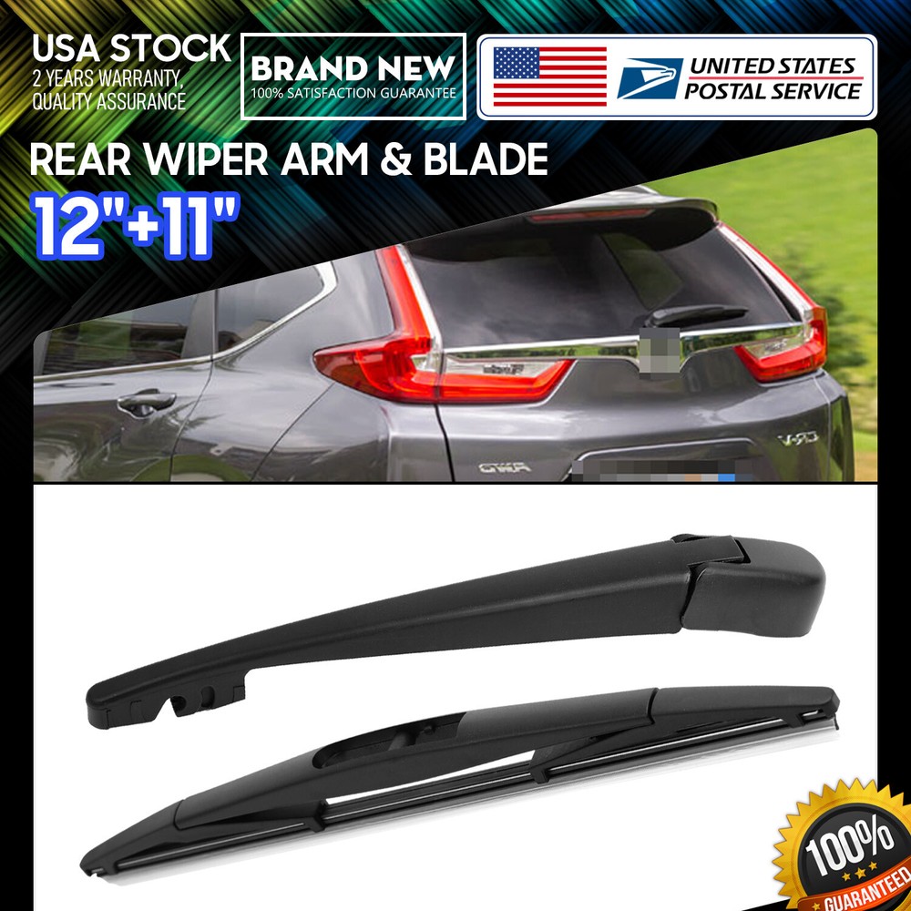 One Set 12''+11'' Premium Soft rubber Windshield Rear Wiper Blade All Season