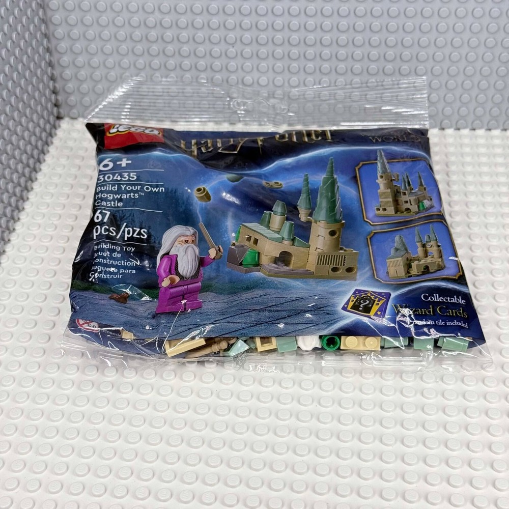 LEGO Harry Potter Hogwarts Castle Dumbledore Building Kit 30435